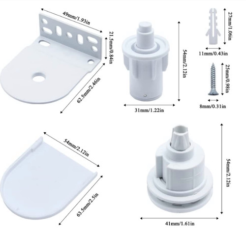Roller blinds metal fittings - blinds,