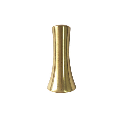 Brass blind cord pull - brass, end