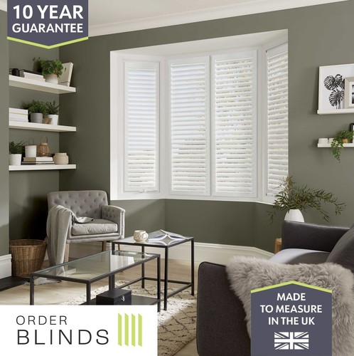White perfect fit shutters - white,