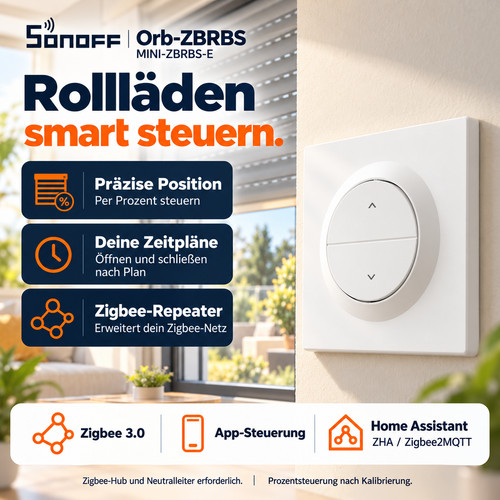 Sonoff zigbee smart roller - sonoff,